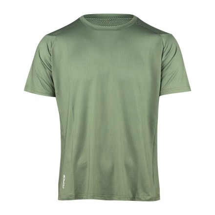 dres FORCE MTB MOUNT krátký rukáv, army XS