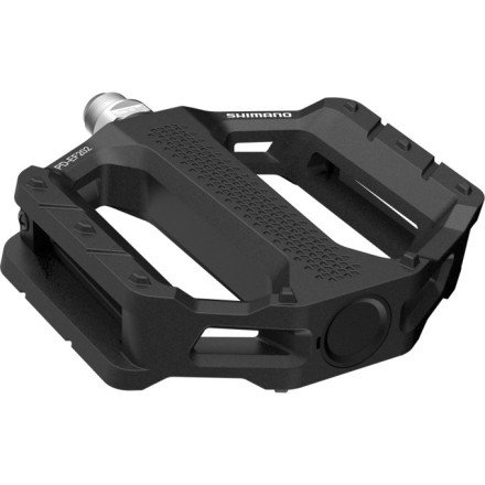 pedály SHIMANO PD-EF202 Flat černé