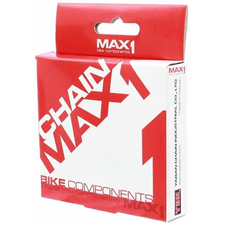 řetěz MAX1 9 speed, 116L, šedý, se spojkou