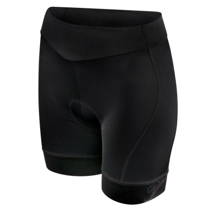 kraťasy F CHARM LADY do pasu s vložkou, černé XL
