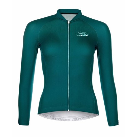 dres F PURE LADY dlouhý rukáv, petrolejový XXL