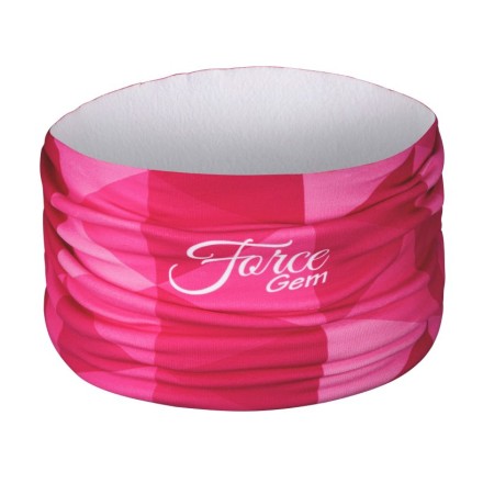 šátek FORCE GEM jaro/podzim, růžový UNI