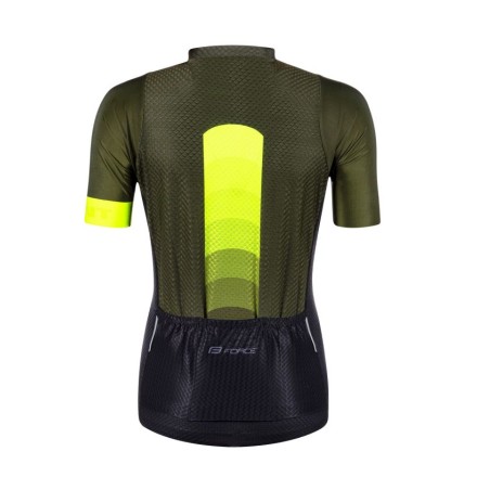 dres F ASCENT LADY kr. rukáv, zeleno-fluo M