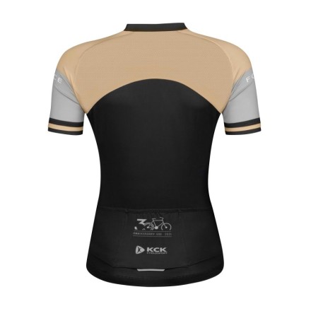 dres F ANNIVERSARY LADY kr. rukáv, černo-zlatý S