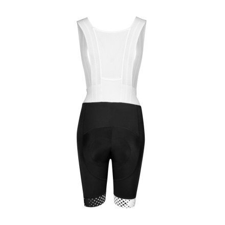 kraťasy F VISION LADY se šráky a vl, černo-bílé XL