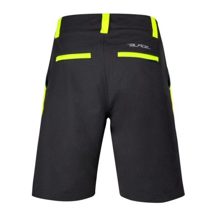 kraťasy F BLADE MTB odn. vložka, černo-fluo S