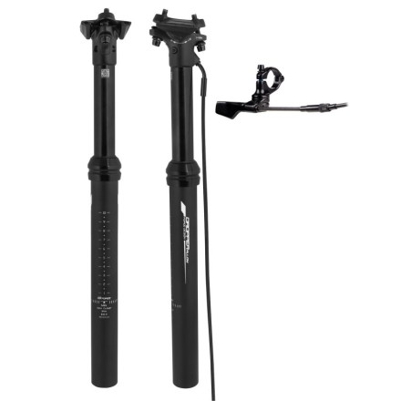sedlovka F DROPPER 30,9/405 telesk.pro1-přev.černá