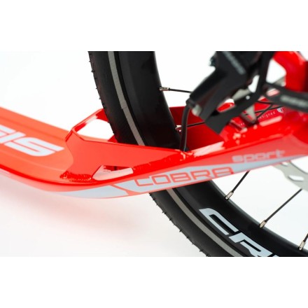 Crussis koloběžka Cobra Sport 4.2-4 bílá/červená