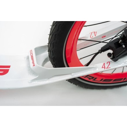 Crussis koloběžka Cobra Sport 4.2-5 bílá/růžová