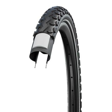 Schwalbe plášť LAND CRUISER Plus 24x2.0 Green PunctureGuard černá+reflexní pruh