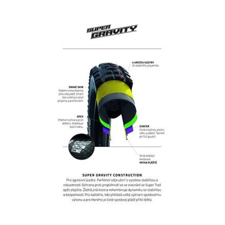 Schwalbe plášť BIG BETTY 27.5x2.40 SuperGravity TLE Addix Soft bronze skin skládací