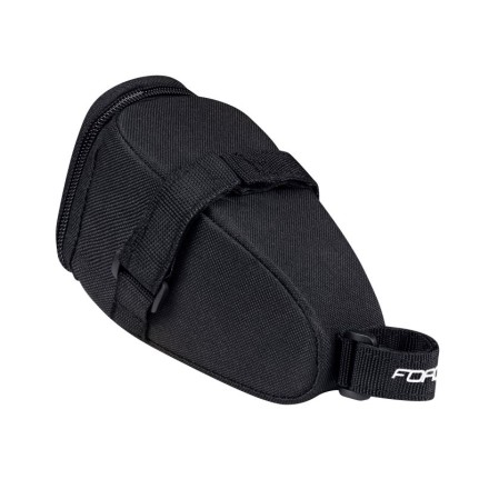 brašna pod sedlo FORCE ZIP suchý zip, cerná M