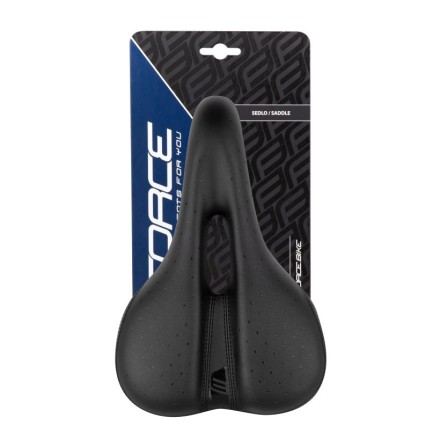 sedlo FORCE LUNA UNI turistické,s elastomerem