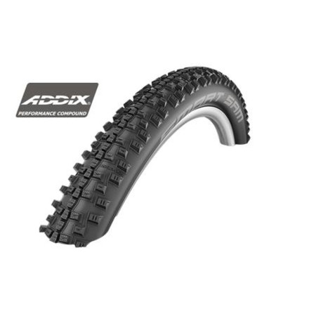 Schwalbe plášt Smart Sam 26x2.1 new Addix RaceGuard cerná+reflexní pruh