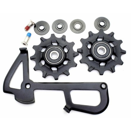 Kladky a vodítko k prehazovacce GX 1X11/FORCE1/RIVAL1 TYPE 2.1 (strední/dlouhé vodítko)