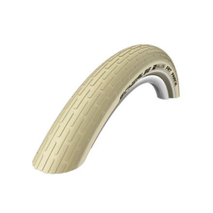 Schwalbe plášť Fat Frank 50-622 KevlarGuard krémová+reflexní pruh