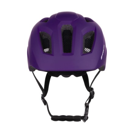 přilba FORCE ZEBU s blikačkou, fialová L-XL