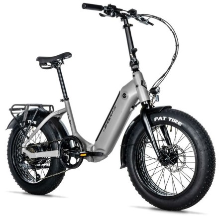 Leaderfox E-BIKE 20" CODY-4 SILVER MATT 2025