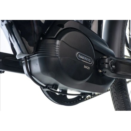 Leaderfox E-BIKE 28" TERTIUM CITY 16,5"-1, BLACK (M420/NEXUS 8) 2025