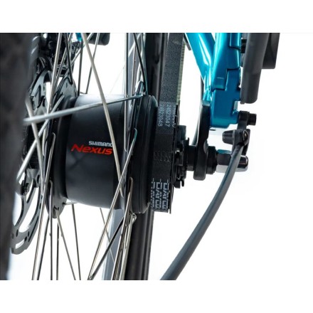 Leaderfox E-BIKE 28" TERTIUM CITY 16,5"-2, BLUE (M420/NEXUS 8) 2025