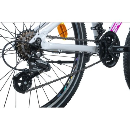 Leaderfox SPIDER GIRL-1,14" WHITE SHINY 2026