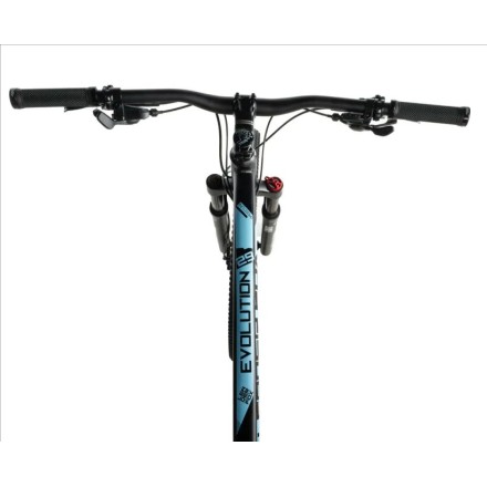 Leaderfox EVOLUTION 29, 22"-4, BLACK MATT/BLUE 2026