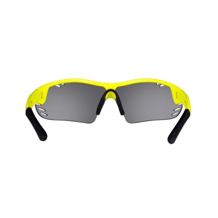 brýle FORCE RACE PRO fluo, cerná laser skla