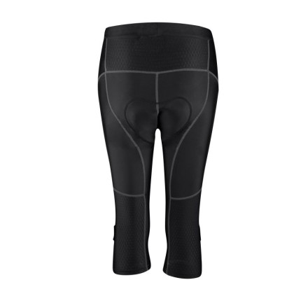 kalhoty F LADY BIKE 3/4 do pasu s vl, černé S