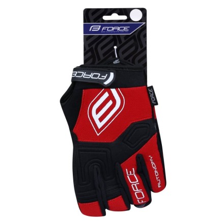 rukavice FORCE MTB AUTONOMY, červené S