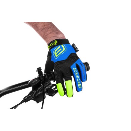 rukavice FORCE MTB AUTONOMY, černo-modré M