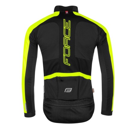 bunda FORCE X100 zimní, černo-fluo S