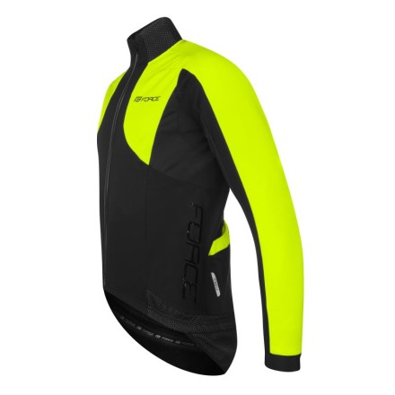 bunda FORCE X100 zimní, černo-fluo XS