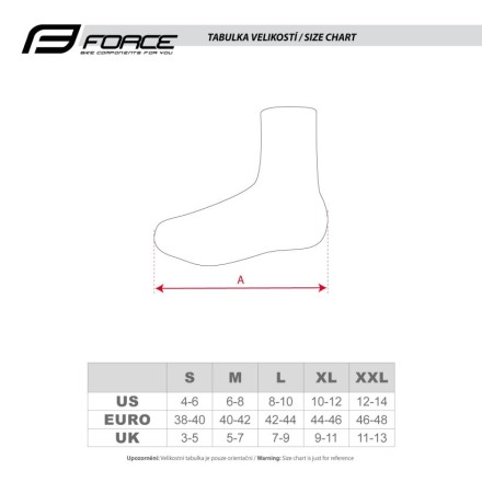 návleky treter FORCE NEOPRENE BASIC ROAD, fluo
