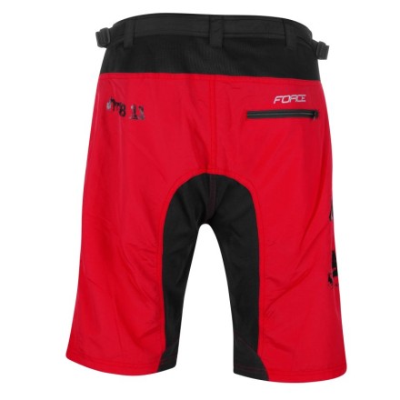 kratasy F MTB-11 s odnímatelnou vložkou,crvn XXL