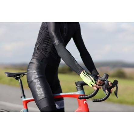 návleky na ruce F BREEZE pletené, černé XL-XXL