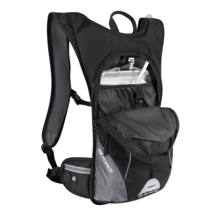 batoh FORCE BERRY ACE PLUS 12L+2L rez., černo-šedý